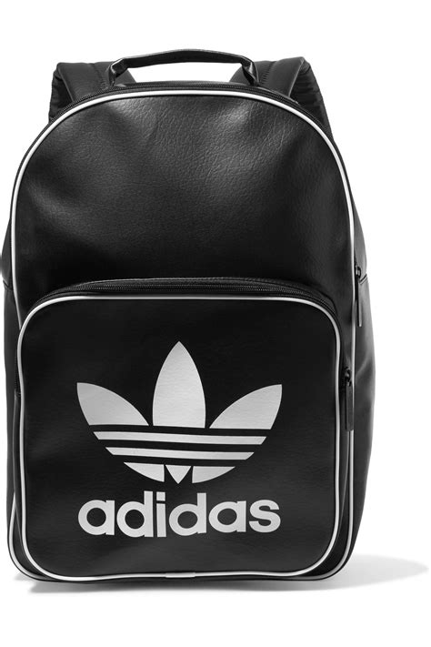 adidas fake leather backpack|adidas originals small classic backpack.